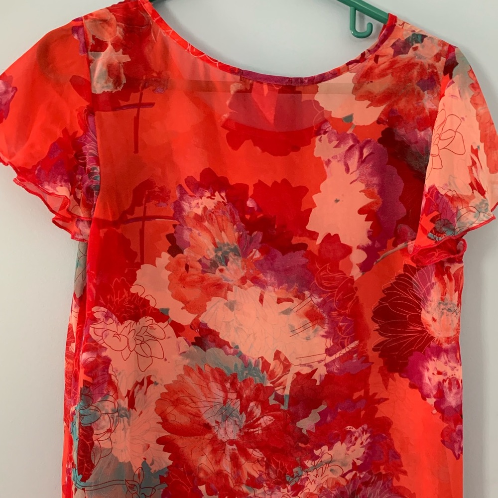 Flutter sleeve top from stitch fix: “papermoon”